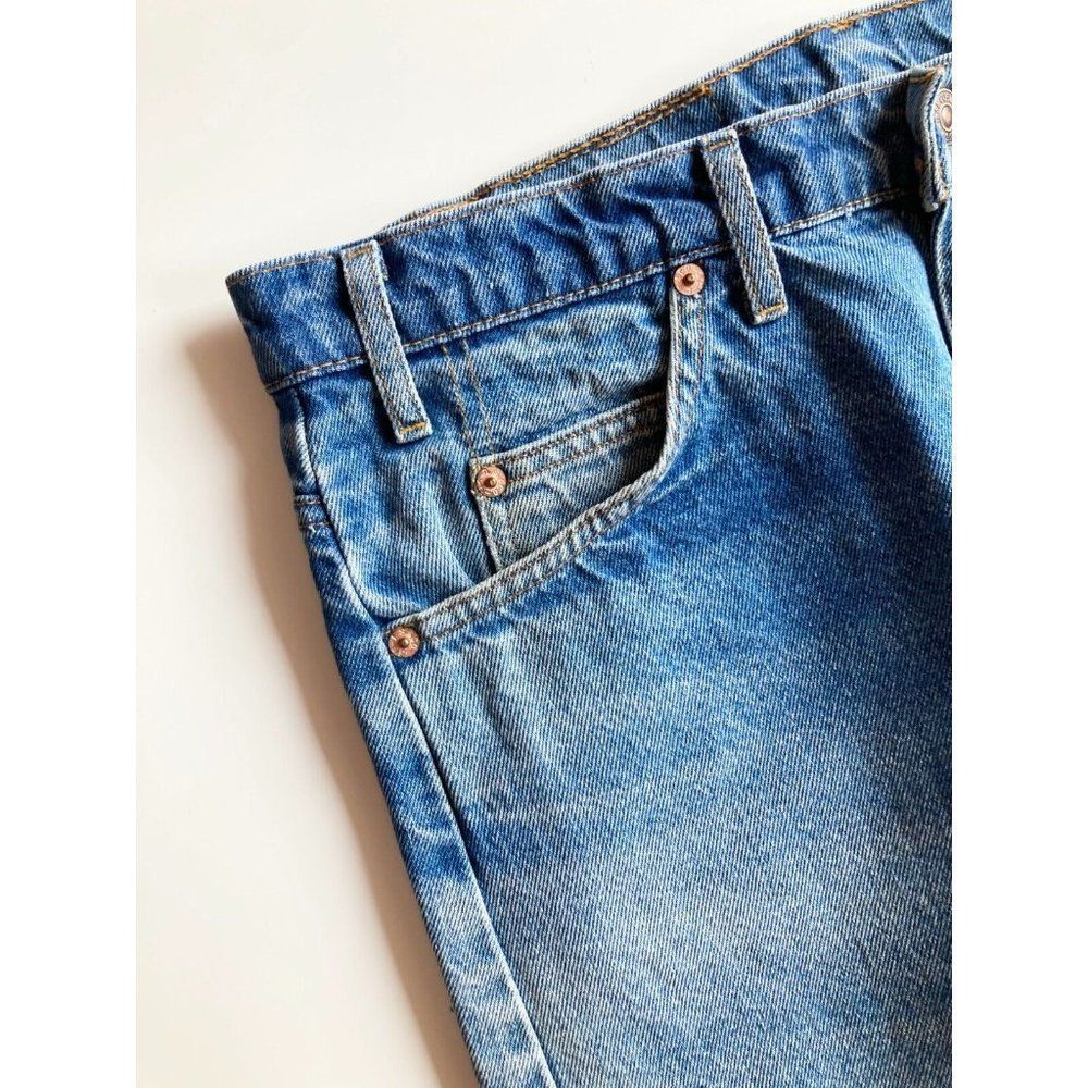 Men's Vintage 90'S LEVI'S 505 Orange Tab Medium Regular Fit Jeans, Size 35x30 - Picture 3 of 15